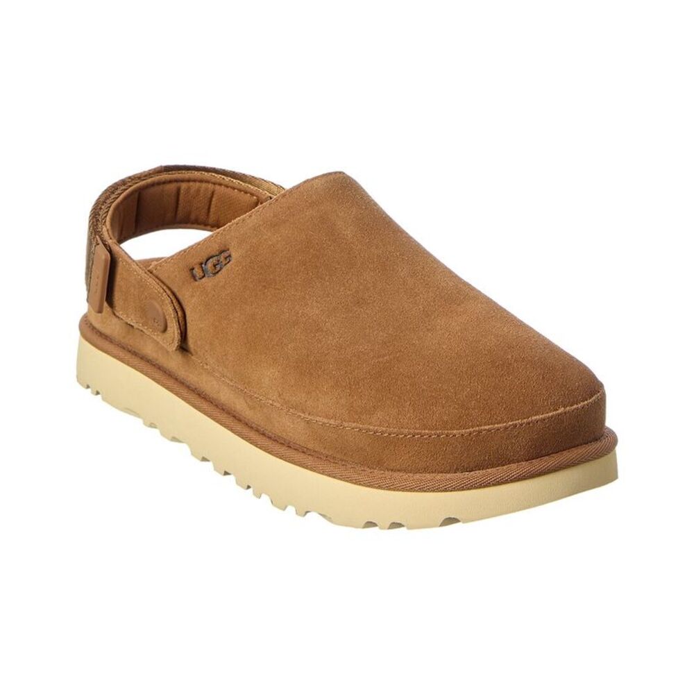 Ugg Goldenstar Suede Clog, Brown